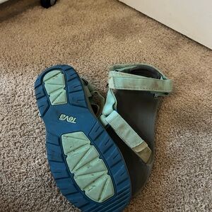 Teva Aqua and Navy Sandals